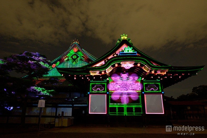 堀川会場／二条城PM／写真提供：京の七夕実行委員会