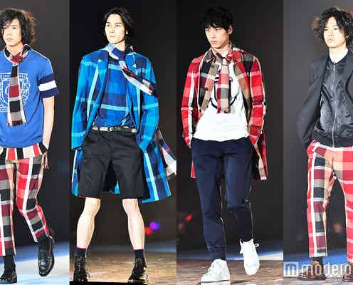 坂口健太郎ら「MEN'S NON-NO」モデル、クールなランウェイに黄色い歓声<GirlsAward 2016 S/S>