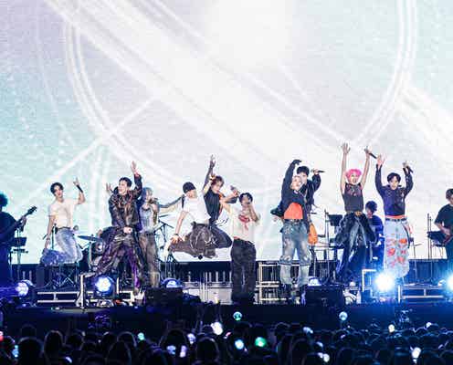 JO1・INI・ME:Iら、大阪・関西万博集結 “日本のポップカルチャーの魅力”力強く発信【Lemino MUSIC FES】
