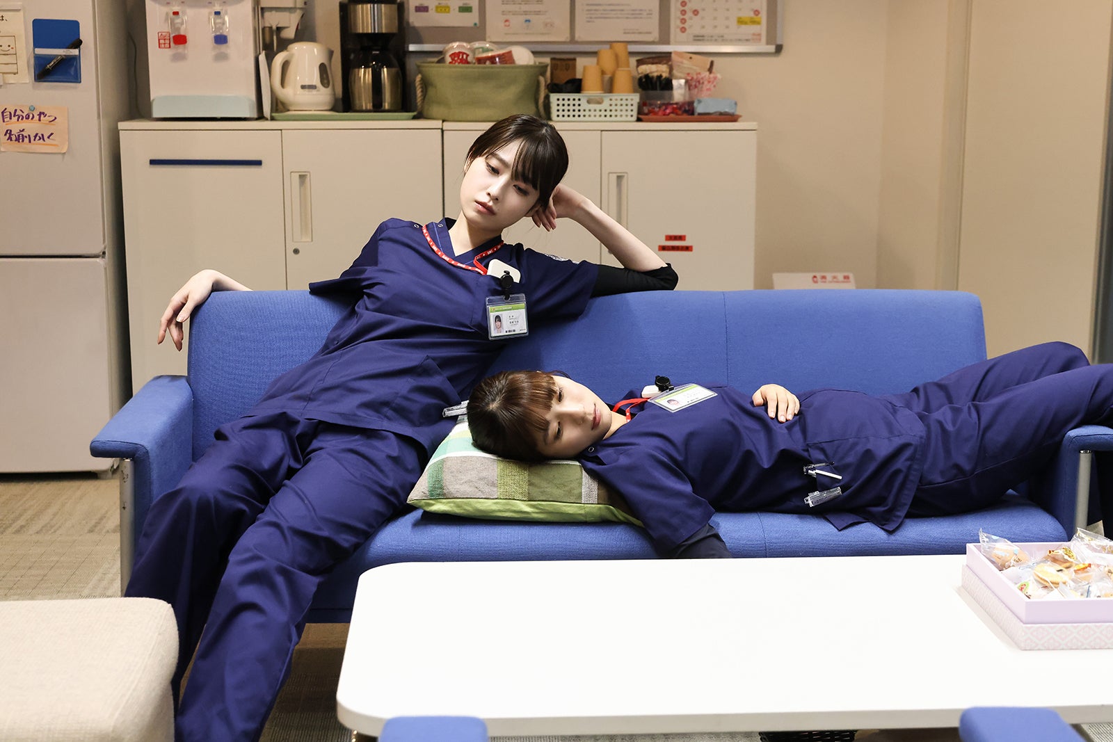 高橋ひかる、芳根京子「まどか26歳、研修医やってます！」第5話（C）TBS