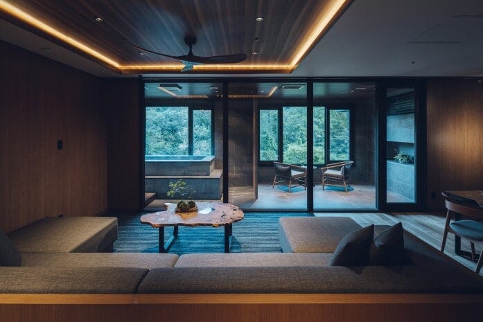 渓流スイートルームは限定2室