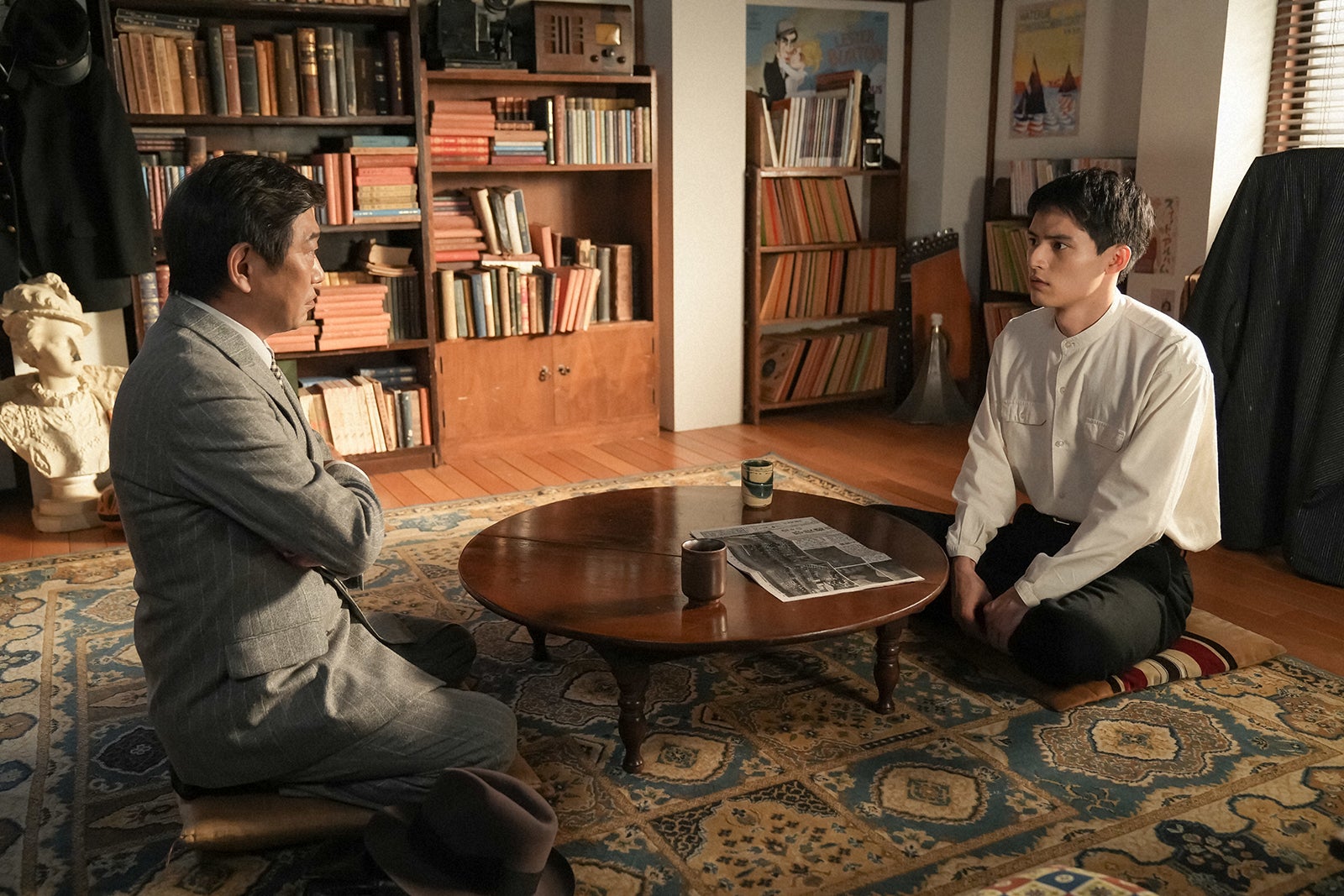 黒田有、水上恒司「ブギウギ」第55話（C）NHK