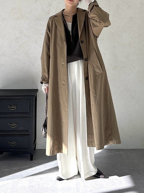 ワイドパンツ コーデ ワイドパンツコーデ3