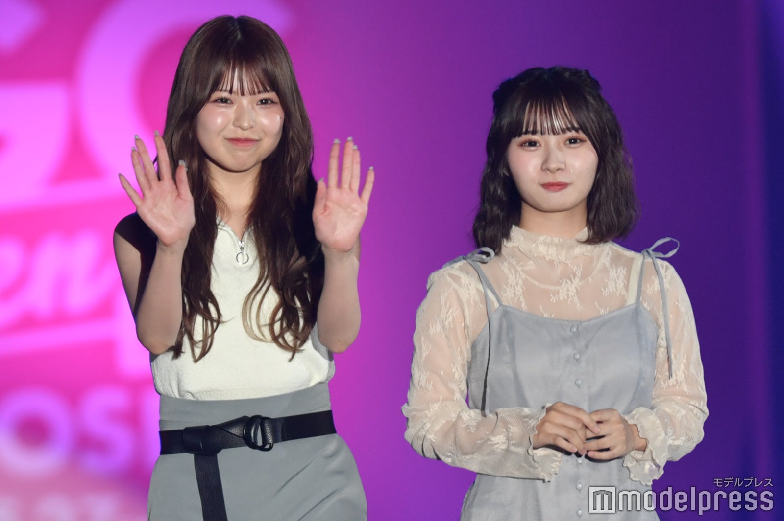 折田涼夏、実熊瑠琉（C）モデルプレス