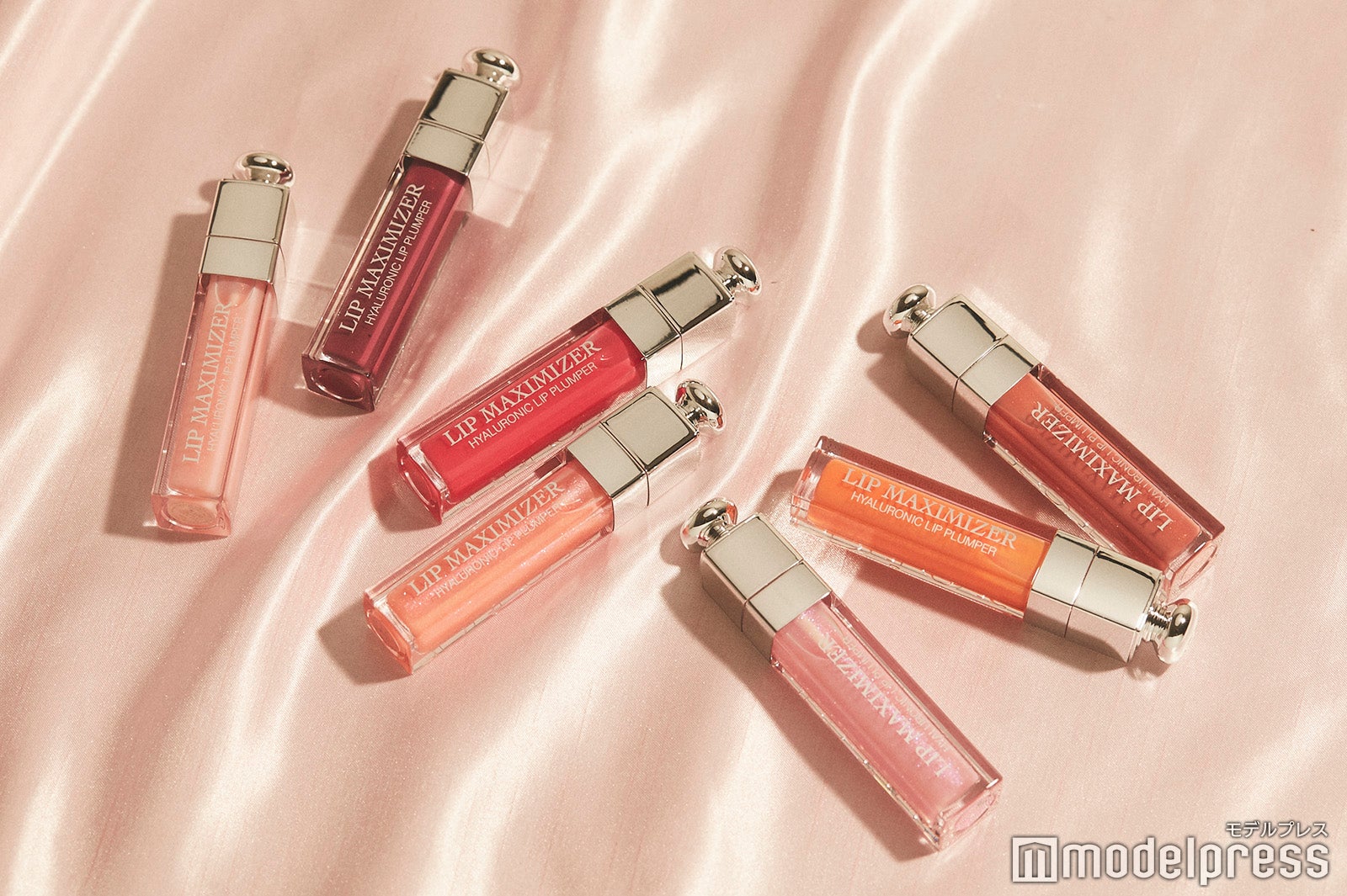 「ディオール アディクト リップ マキシマイザー」（1月11日発売、全7色うち限定1色）各3,600円（C）モデルプレス