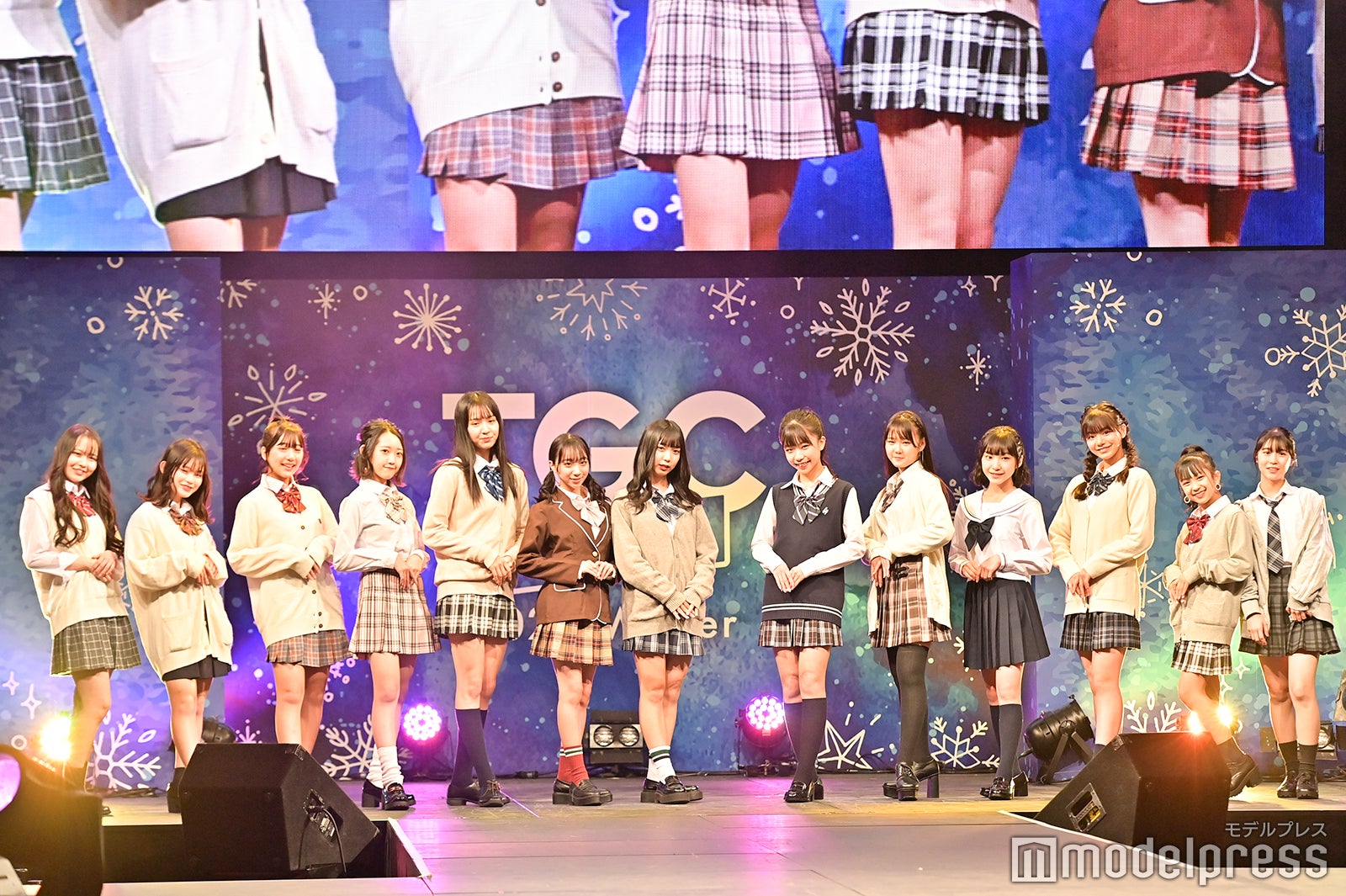 「TGC teen 2021 Winter」に出演した、「JCミスコン2021」ファイナリスト（C）モデルプレス