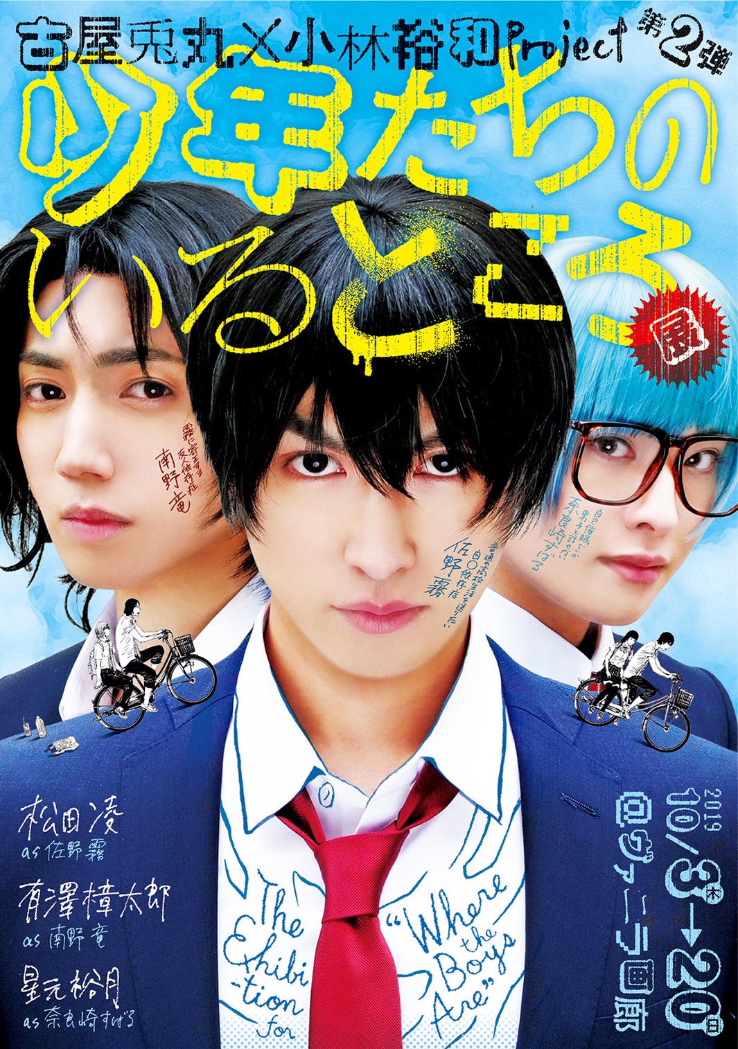 松田凌・有澤樟太郎・星元裕月「少年たちのいるところ」実写化