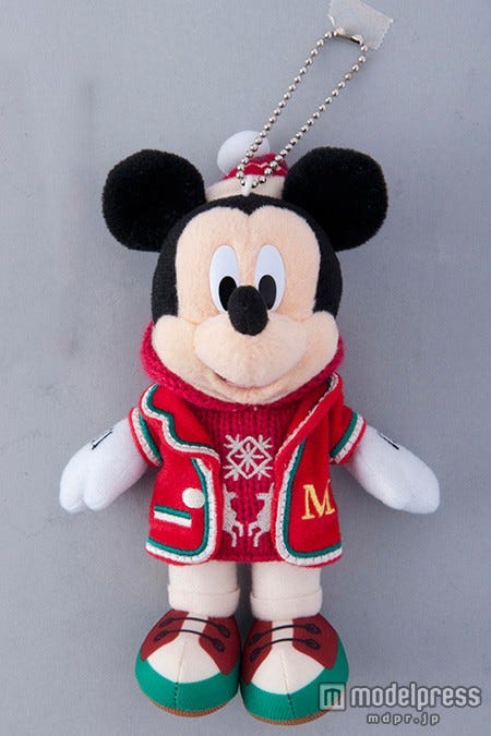 TDL:ぬいぐるみバッジ(¥1600)/ミッキー(C)Disney
