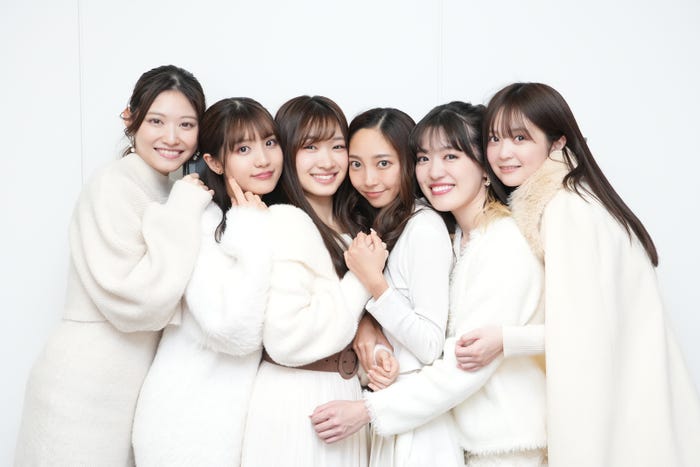 出町杏奈、安藤令奈、鈴木心緒、松尾実李果、佐藤佳奈子、和智日菜子(提供写真)