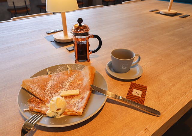 クレープ&ガレット・コーヒーが楽しめる新スポット誕生【和歌山県和歌山市】