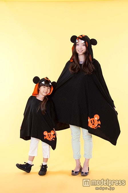 親子でお揃いコーデ（ポンチョ）（C）Disney
