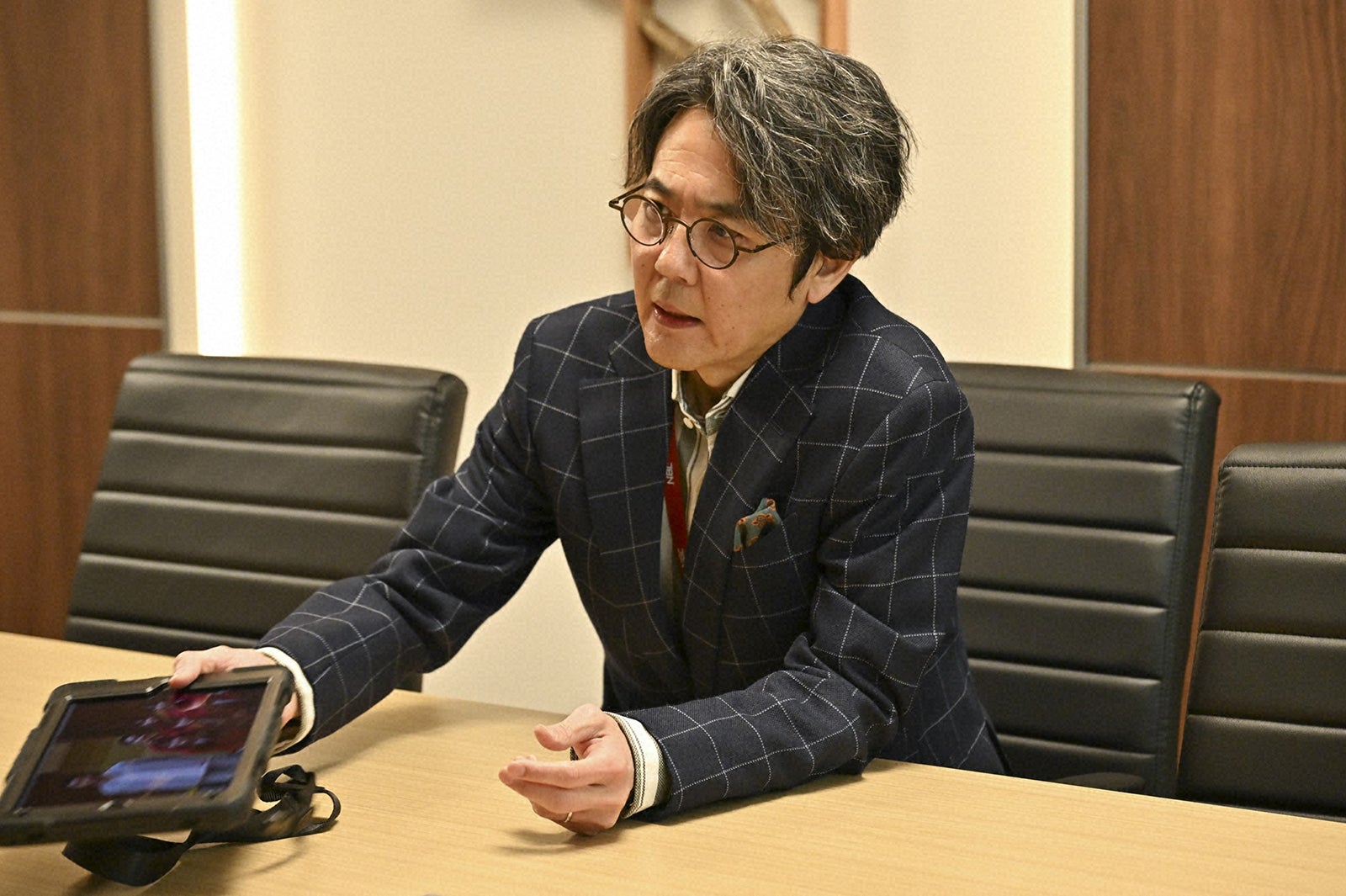 岡部たかし「キャスター」第4話（C）TBS