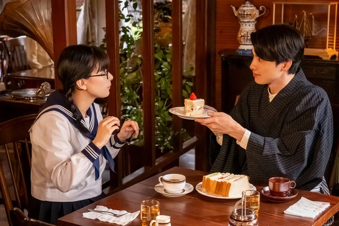 芳根京子、本田響矢「波うららかに、めおと日和」(C)フジテレビ