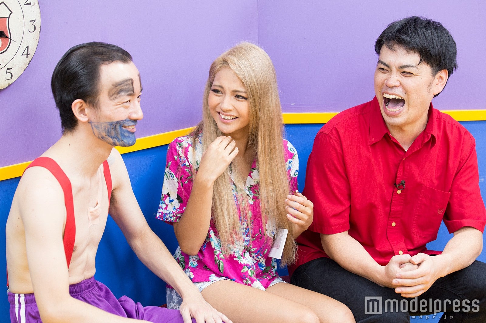 （中央）ゆきぽよ （C）モデルプレス