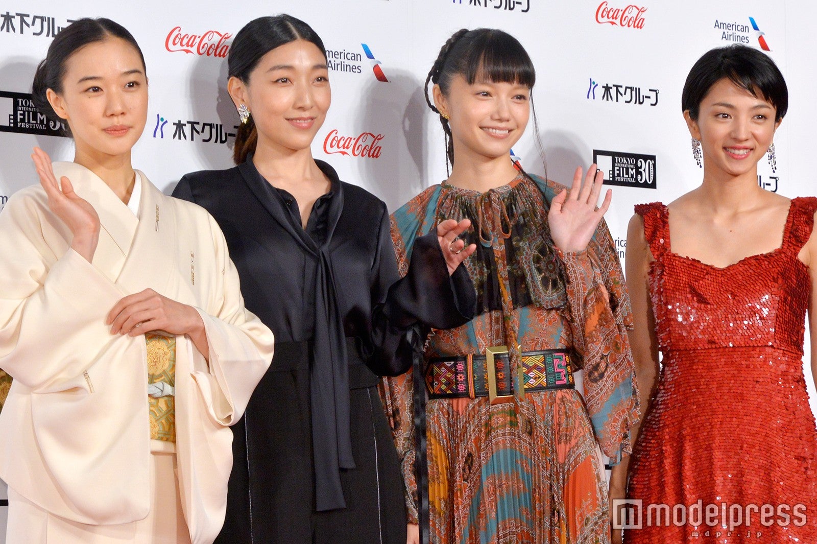 蒼井優、安藤サクラ、宮崎あおい、満島ひかり（C）モデルプレス