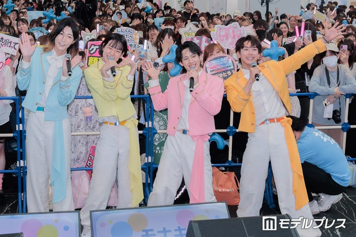 モナキ/サカイJr.、おヨネ、ケンケン、じん(C)モデルプレス