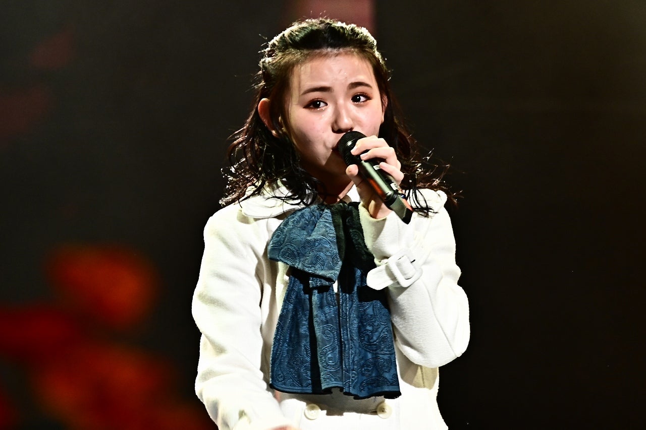 峯吉愛梨沙「第2回AKB48グループ歌唱力No.1決定戦 ファイナリストLIVE」（C）TBS