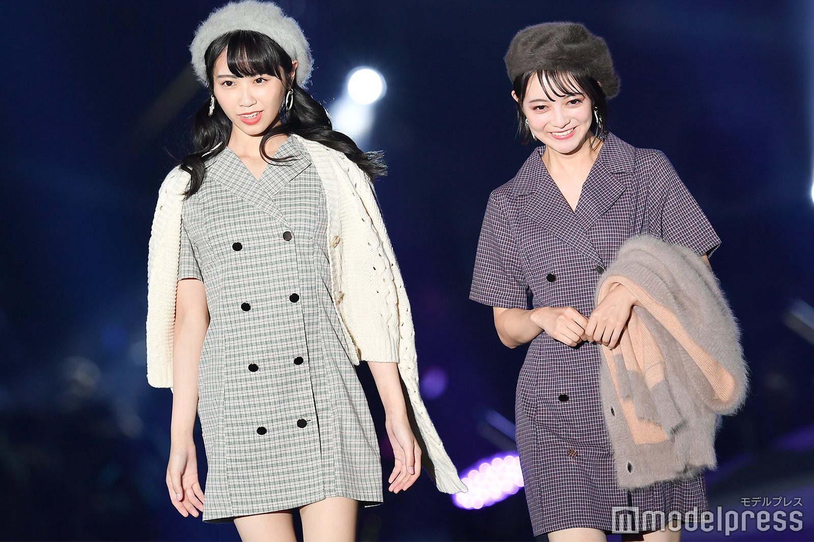 中村舞、田中皓子／「TGC北九州2019」出演時 （C）モデルプレス