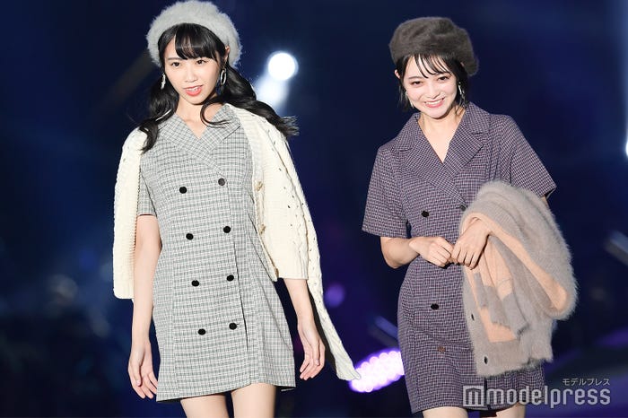 中村舞、田中皓子 (C)モデルプレス