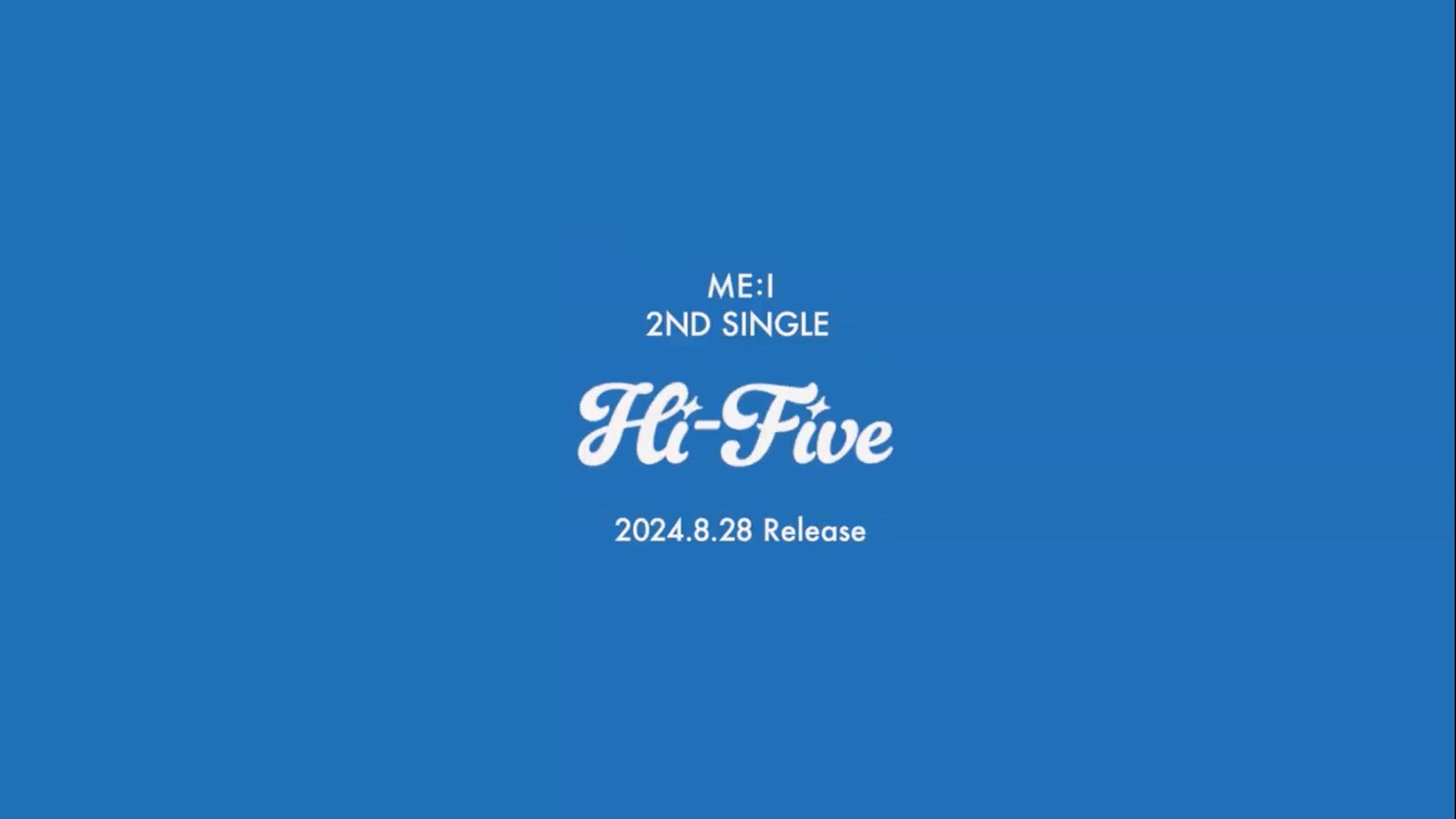 ME:I、2ndシングル「Hi‐Five」決定 グループ初のカムバック