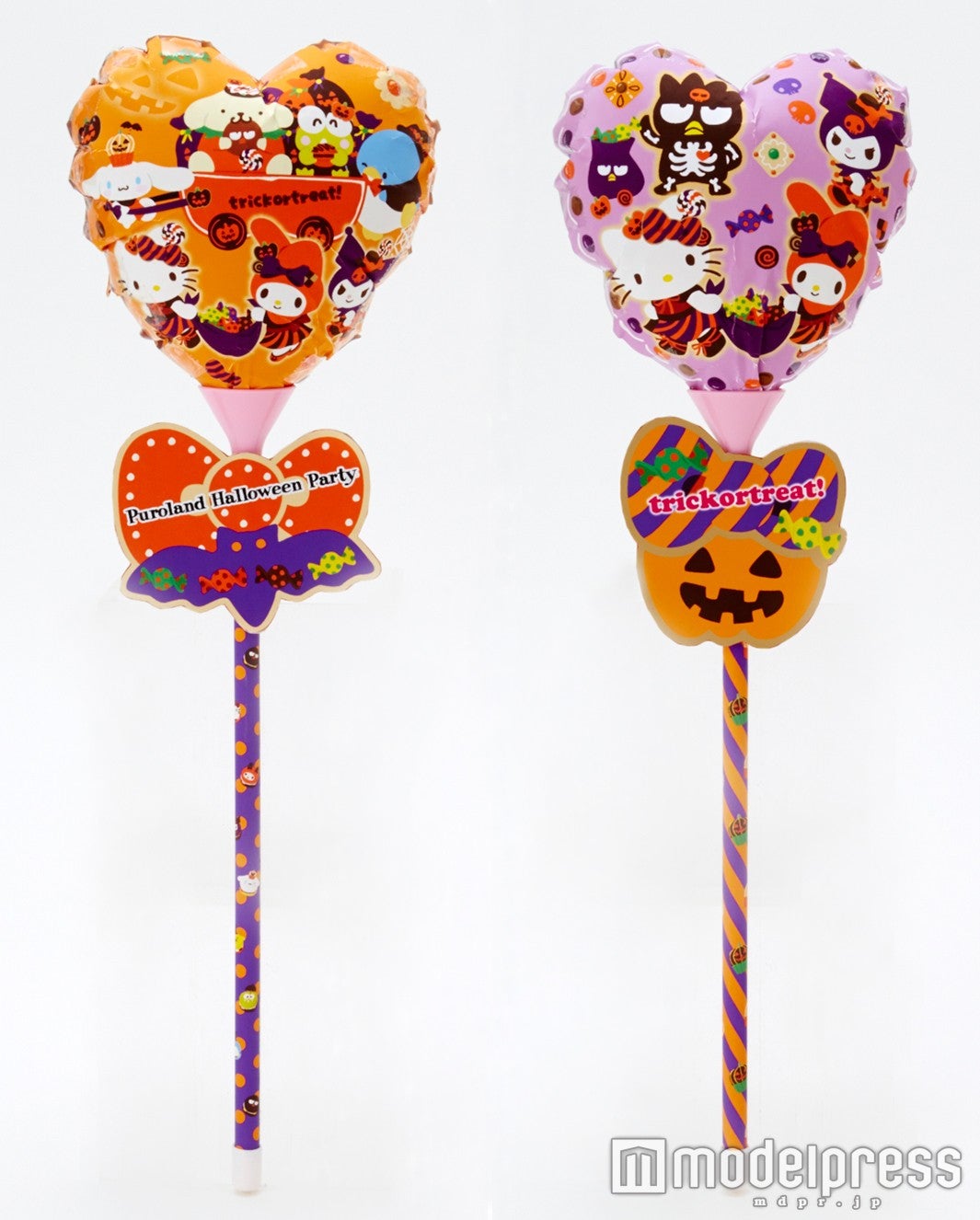 ハロウィーン スティックバルーン （全2種各500円）（C）2016 SANRIO CO．，LTD．