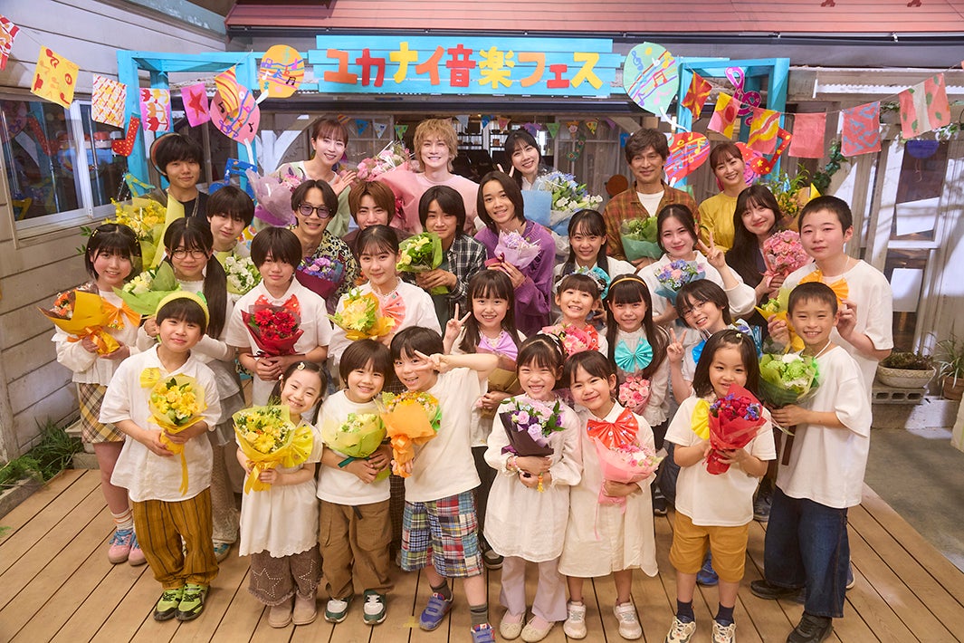 「タツキ先生は甘すぎる！」キャスト集合写真（C）日本テレビ