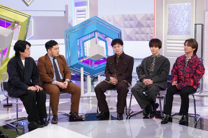 高比良くるま、松井ケムリ、花村想太、岩岡徹、和田颯(C)日本テレビ
