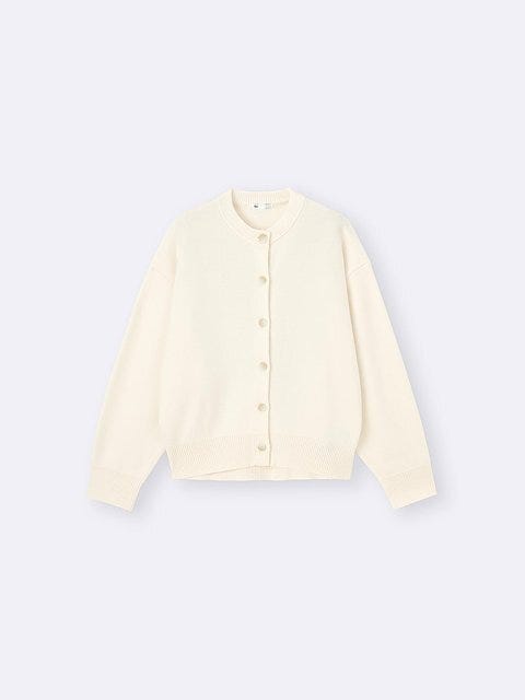 GU スウェットライクニットドルマンスリーブカーディガン GUのスウェットライクニットドルマンスリーブカーディガン