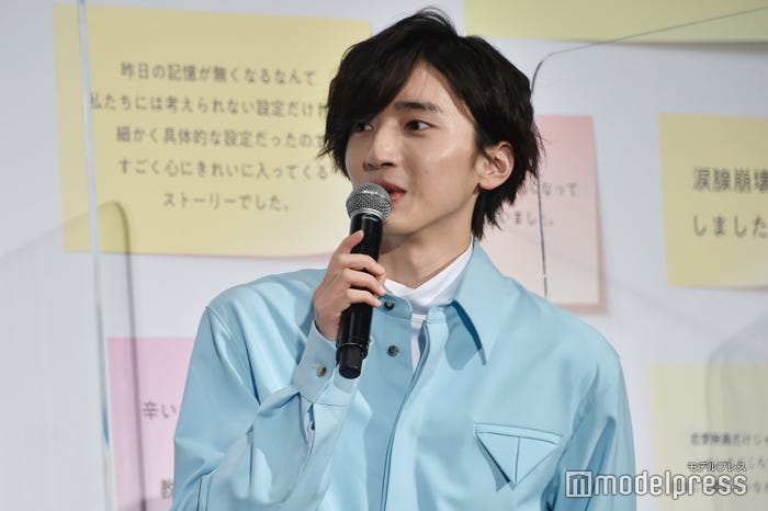 緊張しすぎてちょっと吐きそうな道枝駿佑(C)モデルプレス