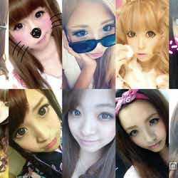 「Candy×GBSブロモオーディション2013」最終合格者の10名/写真上段左から:ちゃんりの、ぽにょん、まりたん、ろみお、ときれな、写真下段左から:あやぽた、童顔まいちゅん、Maya、Hikachin、umino