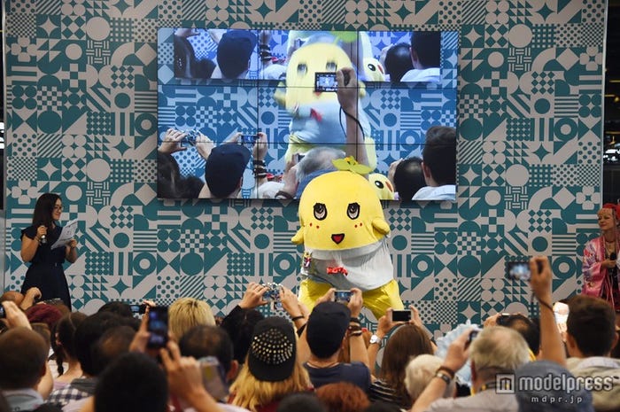 待望の第二弾メジャデビューシングルを初披露したふなっしー