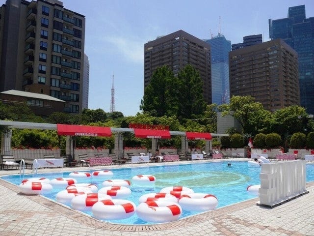 ANAインターコンチネンタルホテル東京 ガーデンプール