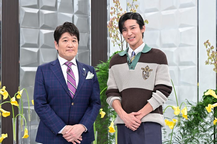 林修、目黒蓮(C)MBS