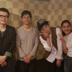 （左から）田中哲司、西島秀俊、小栗旬、新木優子／画像提供：関西テレビ