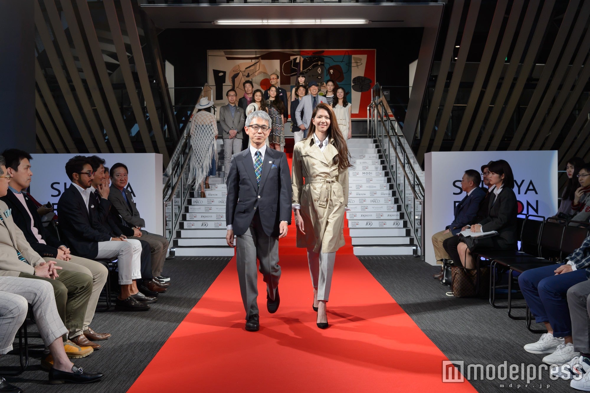 「第5回 渋谷ファッションウイーク」オープニングレセプションの様子