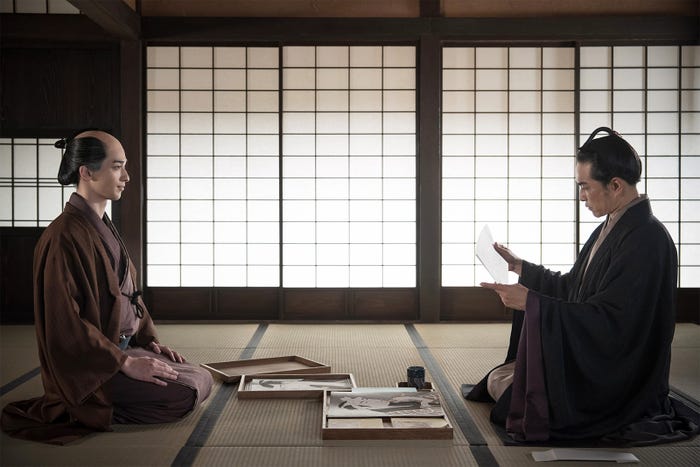 (左)横浜流星「べらぼう~蔦重栄華乃夢噺~」最終話(C)NHK