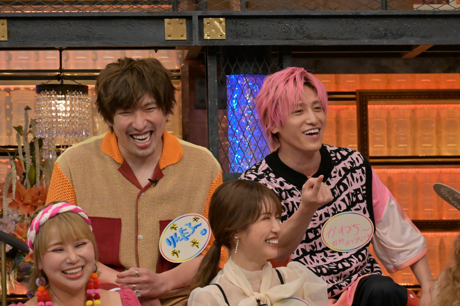 （上段左から）りんたろー。、兼近大樹（下段左から）浜田ブリトニー、くみっきー（C）読売テレビ