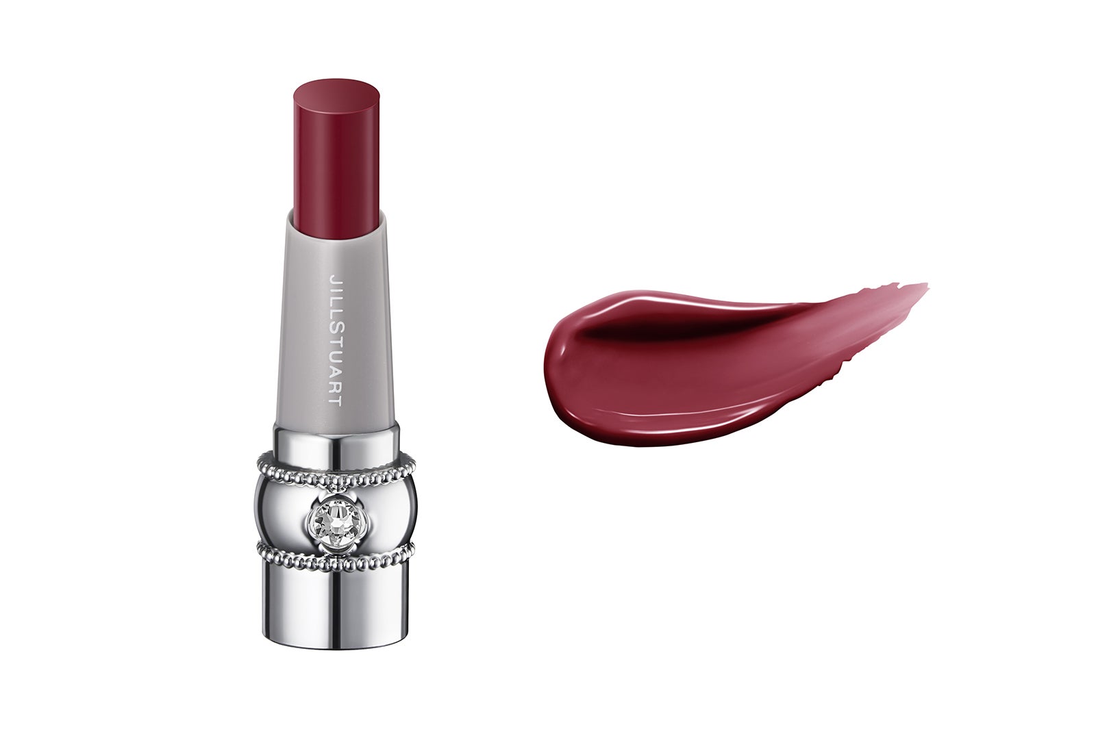 「ジルスチュアート　ルージュ　リップブロッサム　ミニ トリオ II 201 baked marigold」（C）JILL STUART Beauty