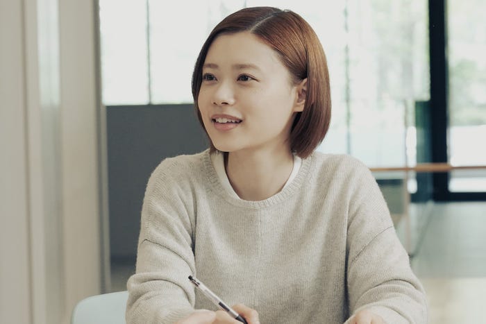 杉咲花「アンメット ある脳外科医の日記」第4話より(C)カンテレ