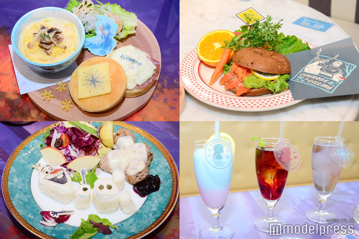 ディズニー映画『アナと雪の女王2』カフェ初公開 “魔法の森”でオラフやエルサのフードを堪能<体験レポ>