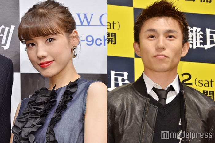 仲里依紗・中尾明慶(C)モデルプレス