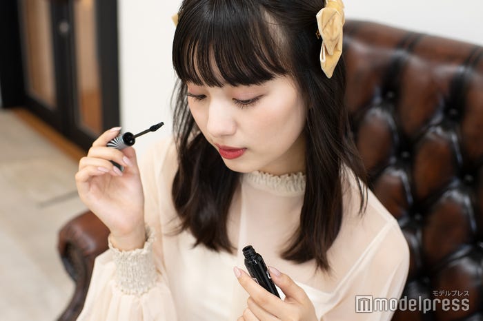 マスカラはETUDE HOUSEの1本で綺麗に(C)モデルプレス