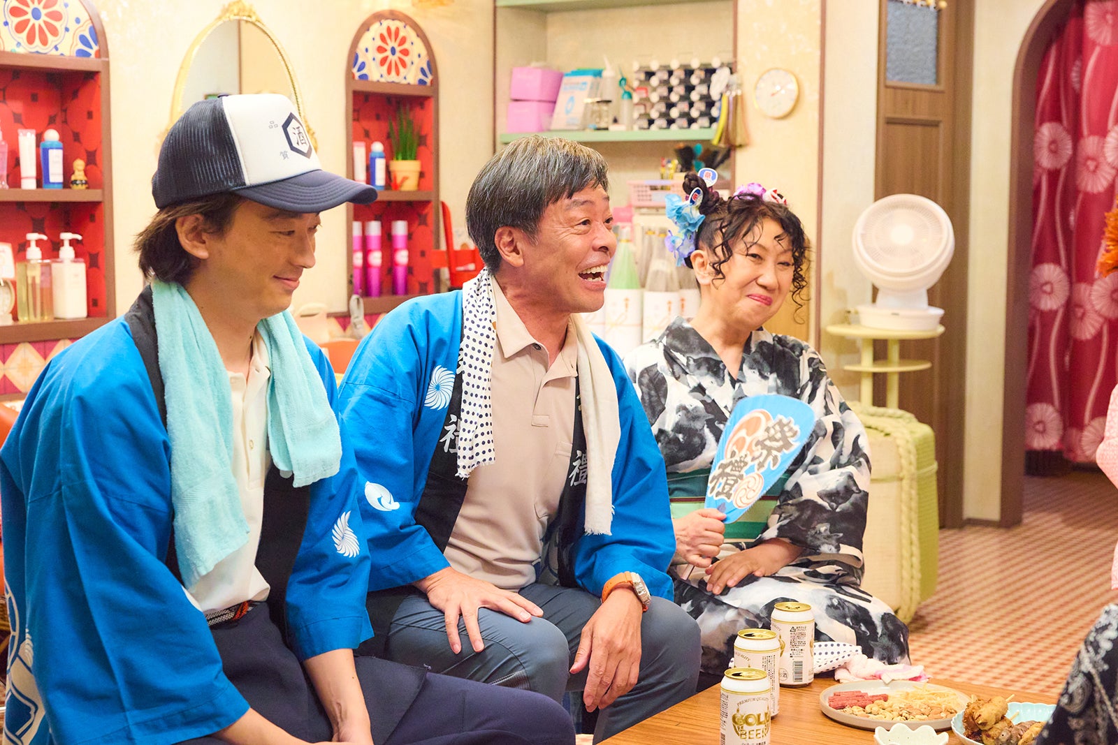 ワタナベケイスケ、光石研、室井滋「南くんが恋人！？ 」第6話より（C）テレビ朝日