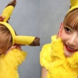安斉かれんがハロウィーンの仮装を披露 大好きなピカチュウになってみました モデルプレス