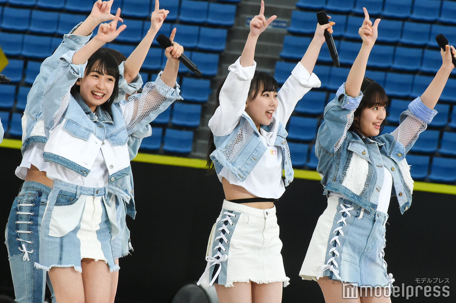 HKT48「AKB48グループ春のLIVEフェスin横浜スタジアム」（C）モデルプレス