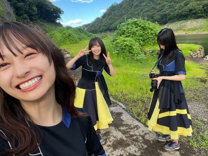 影山優佳、齊藤京子/齊藤京子公式ブログより