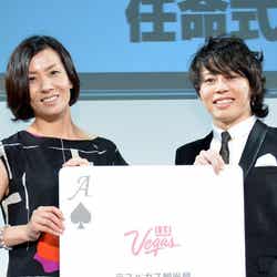 ラスベガス観光大使任命式に出席したT.M.Revolution西川貴教