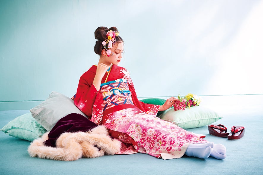 ブリッジマン遊七（C）振袖専門店一蔵