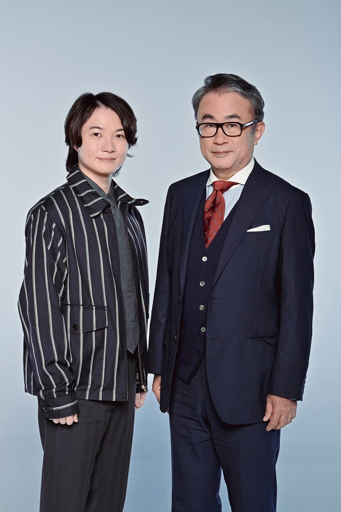 神木隆之介、三谷幸喜氏(C)フジテレビ