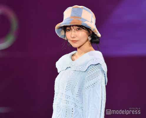 村瀬紗英、バケットハットが新鮮な爽やか秋コーデ<札幌コレクション 2022 A/W>